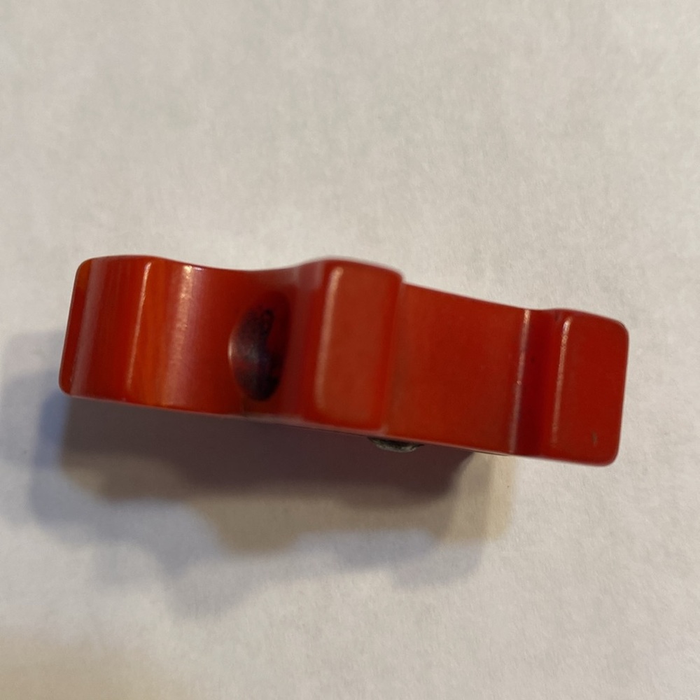 Vintage Bakelite Red Scottie Dog Pencil Sharpener - Picture 4 of 12